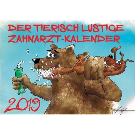 Zahnarzt-Jahreskalender 2019 DIN A4